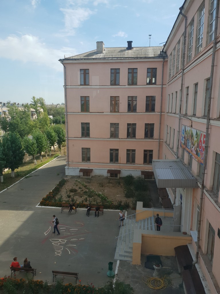 Schule Nummer 1, Volzhskiy, Russland